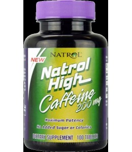NATROL HIGH CAFFEINE 200MG/100TABS