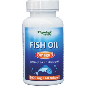 Рибено масло, 1000 mg, намалява лошия холестерол