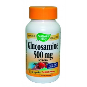 Глюкозамин HCL, 500 mg, 90 капсули 