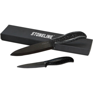 Комплект керамични супер ножове с предпазители Stoneline – 2 бр